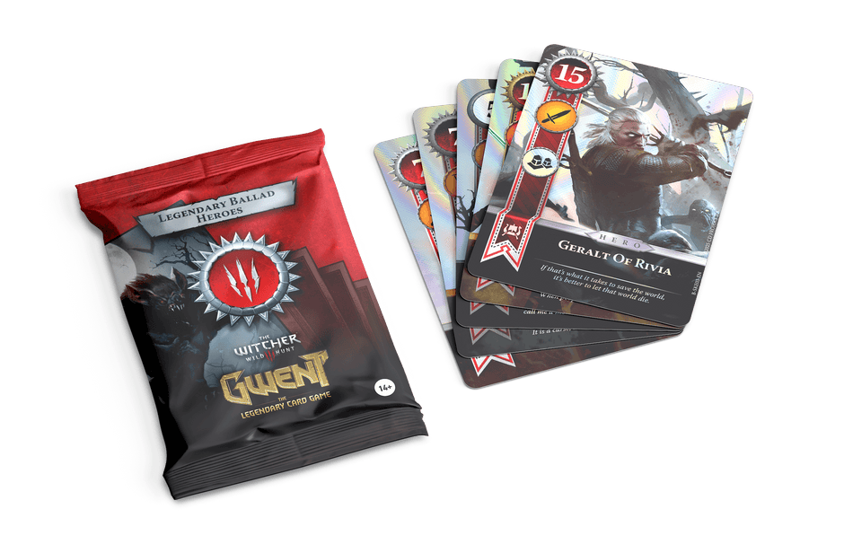 Gwent Legendary Ballad Foil Cards - Monsters