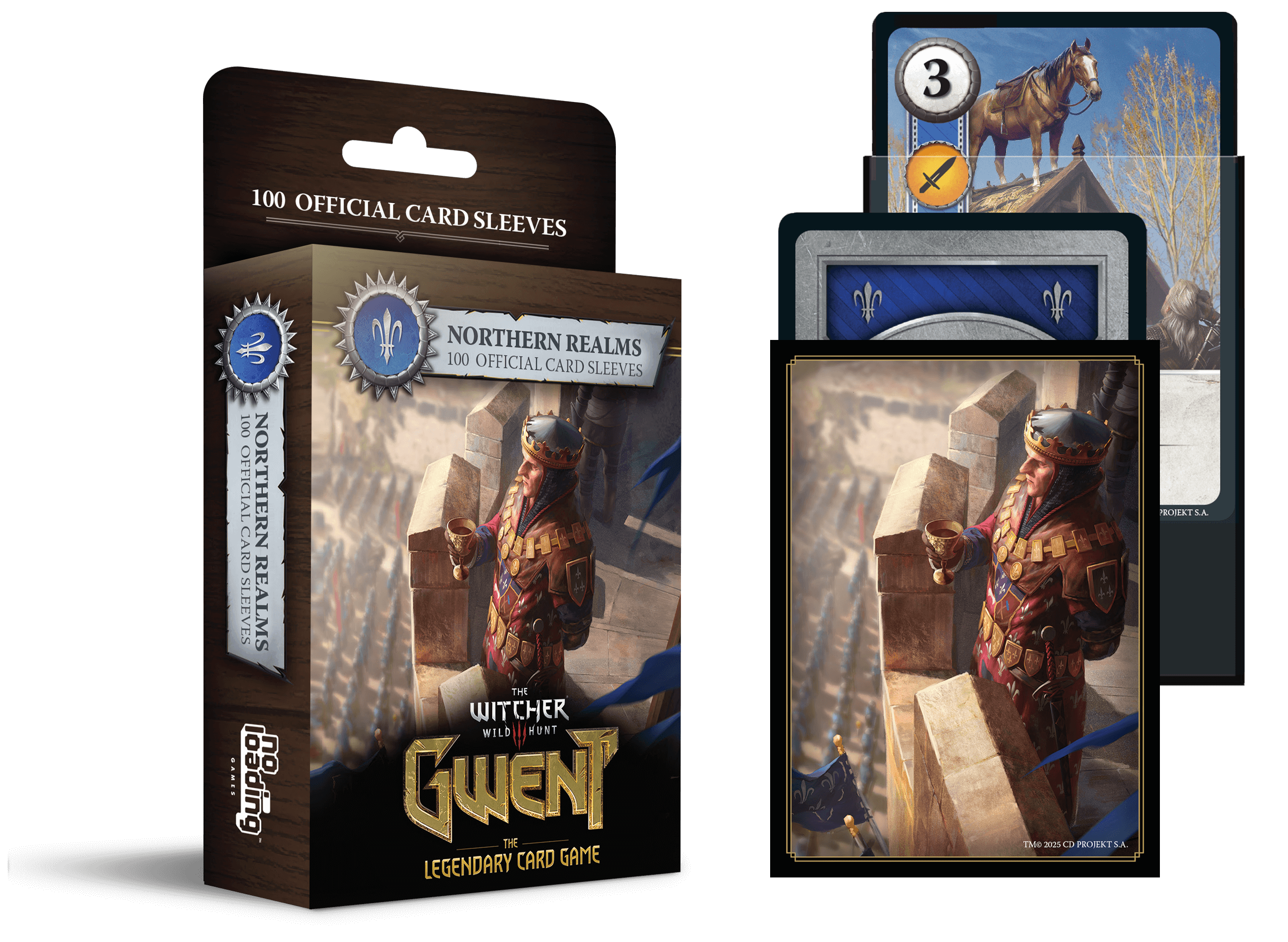 Gwent Northern Realms Card Sleeves (100) NoLoadingGames Gwent Northern Realms Card Sleeves (100) NoLoadingGames