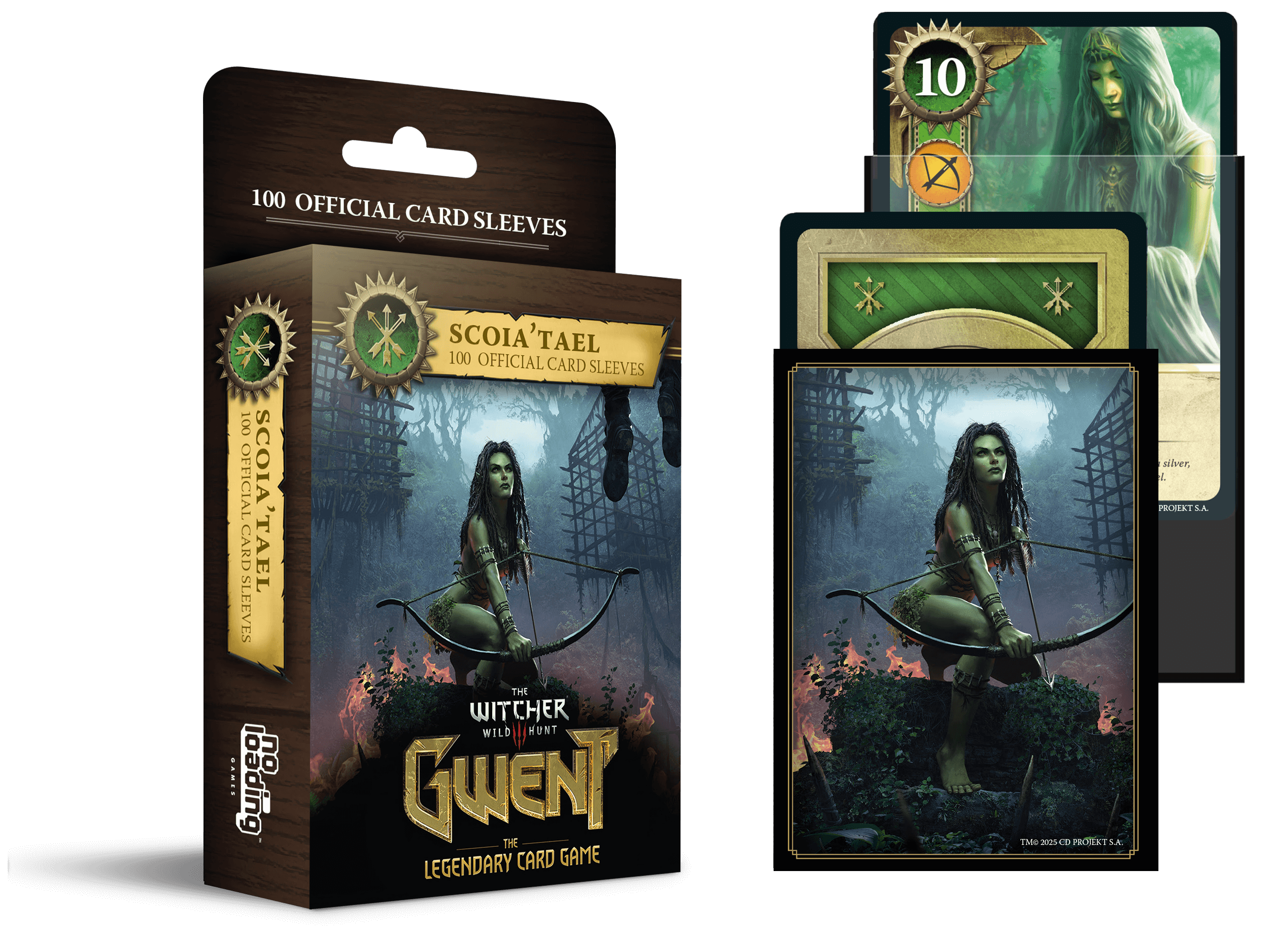 Gwent Scoiatael Card Sleeves (100) Gwent Scoiatael Card Sleeves (100)