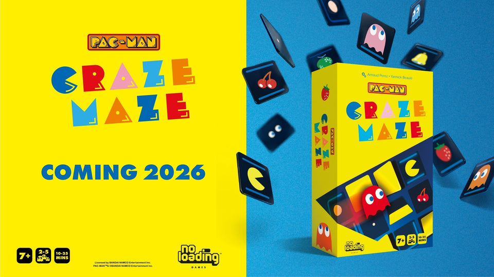 PAC-MAN: Craze Maze Reimagines the Iconic Arcade Game for the Tabletop