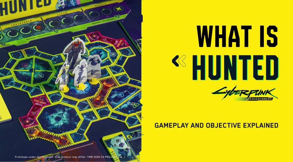 What is Cyberpunk: Edgerunners - Hunted the Board Game? Gameplay & Objective Explained