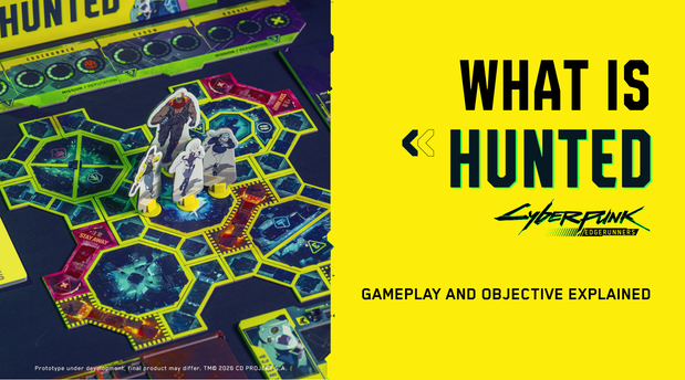 What is Cyberpunk: Edgerunners - Hunted the Board Game? Gameplay & Objective Explained