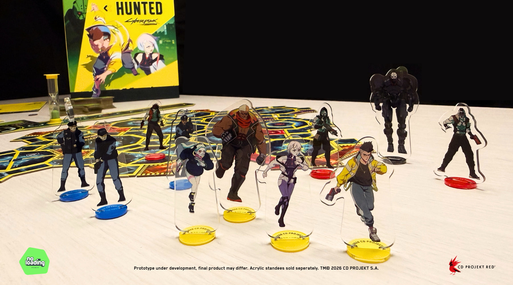 Cyberpunk: Edgerunners - Hunted - Acrylic Character Pack