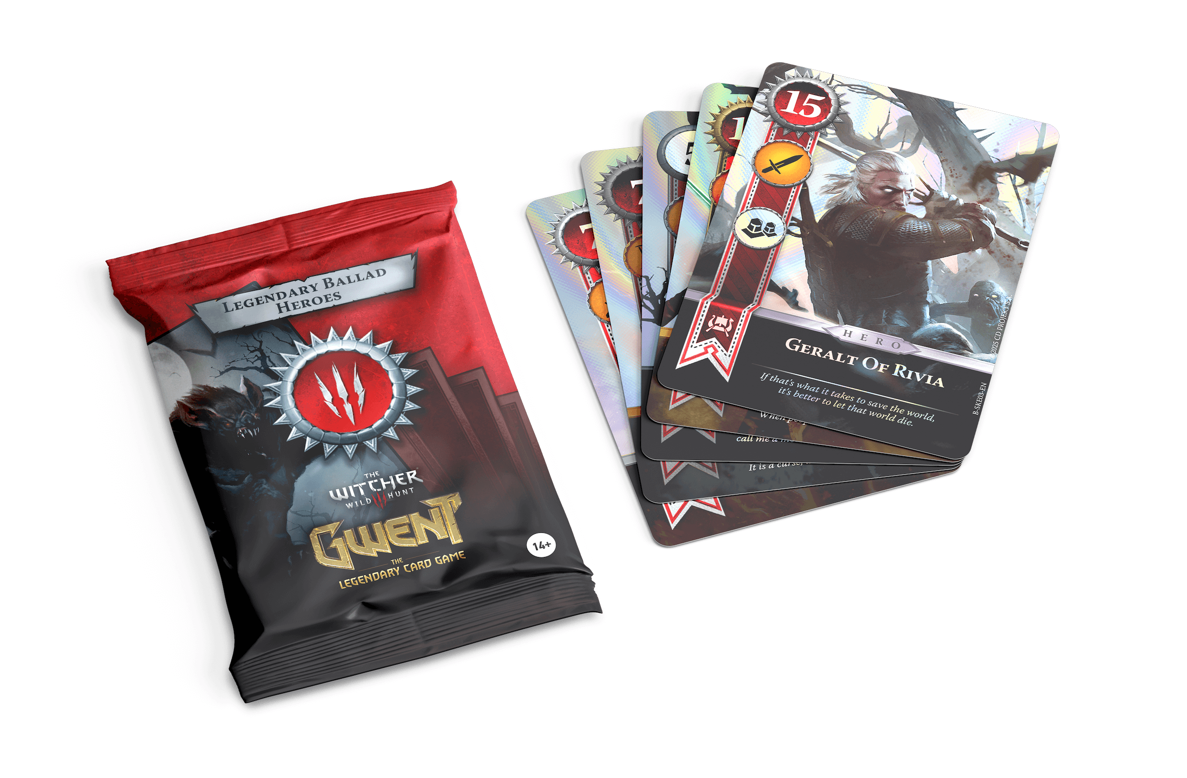 Gwent Legendary Ballad Foil Cards - Monsters