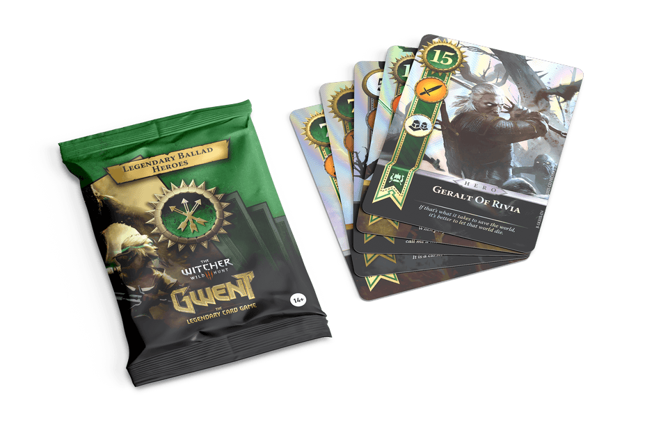 Gwent Legendary Ballad Foil Cards - Scoia'tael