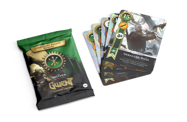 Gwent Legendary Ballad Foil Cards - Scoia'tael