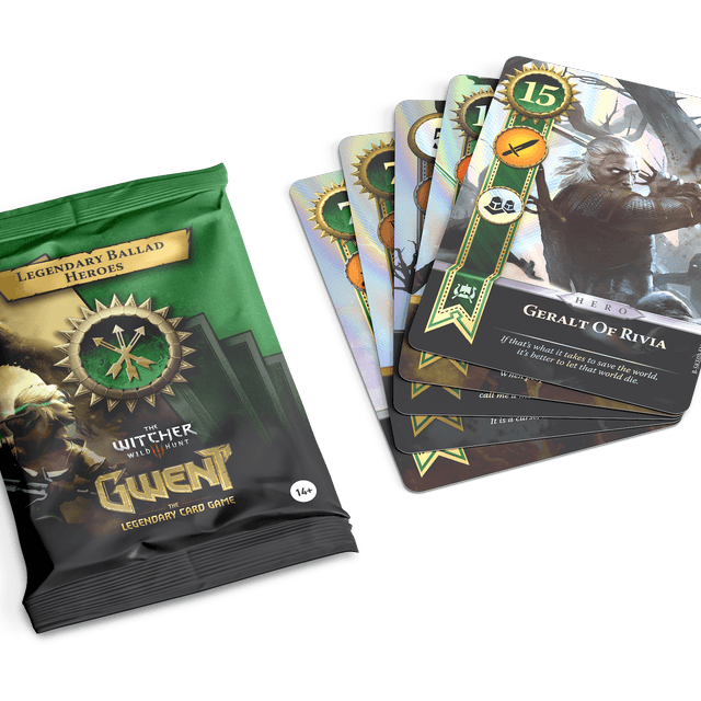 Gwent Legendary Ballad Foil Cards - Scoia'tael