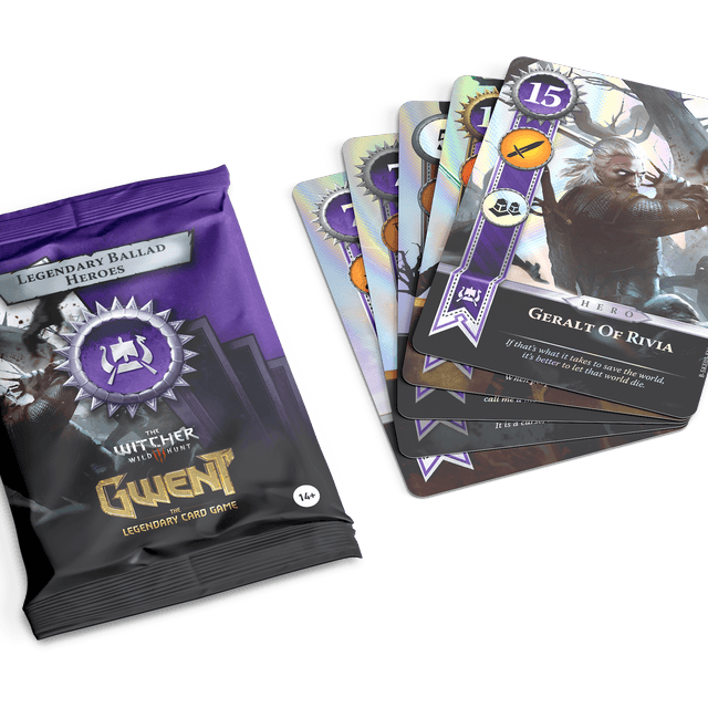 Gwent Legendary Ballad Foil Cards - Skellige