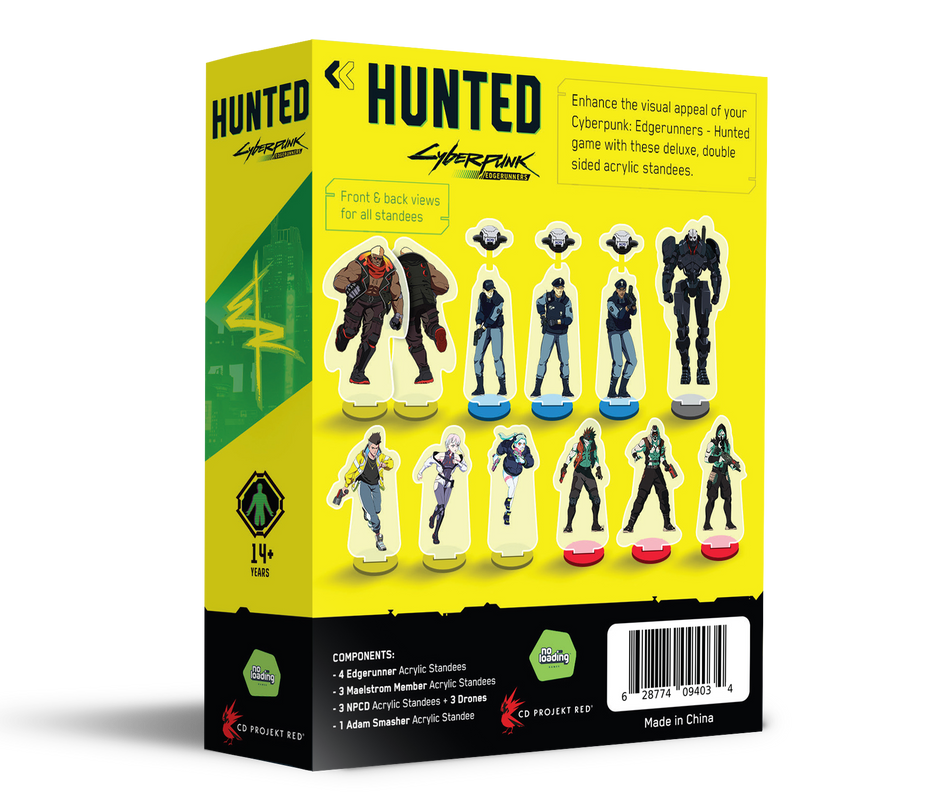 Cyberpunk: Edgerunners - Hunted - Acrylic Character Pack