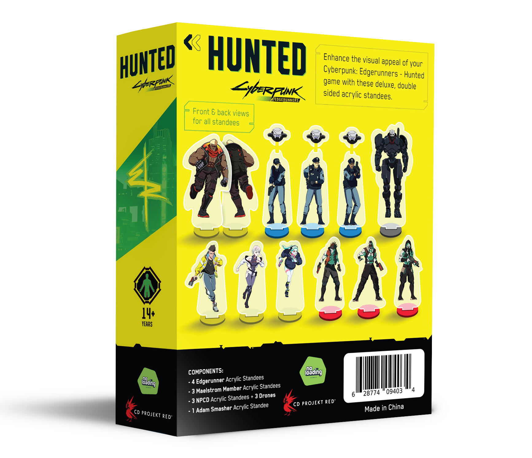 Cyberpunk: Edgerunners - Hunted - Acrylic Character Pack