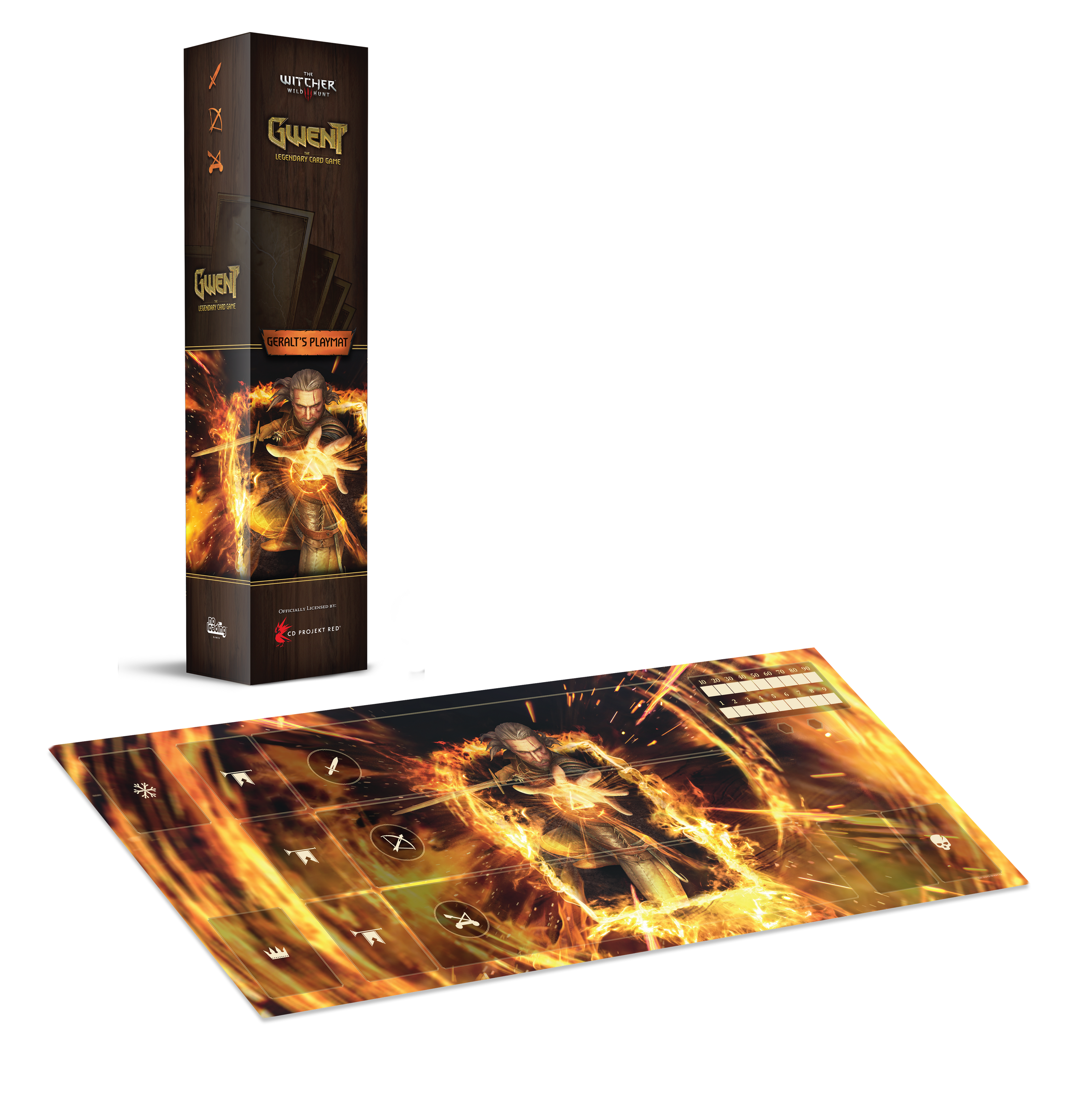Gwent Geralt Playmat (1P) - PRE-ORDER - SHIPPING Q3