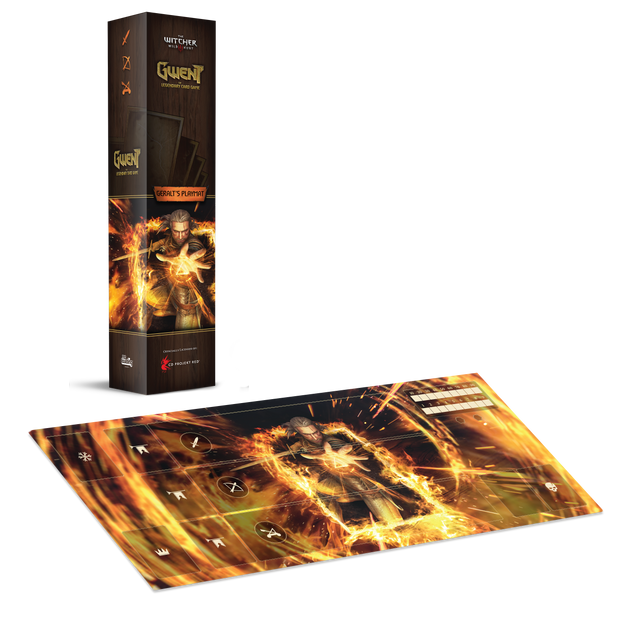 Gwent Geralt Playmat (1P) - PRE-ORDER - SHIPPING Q3