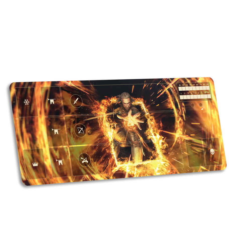 Gwent Geralt Playmat (1P) - PRE-ORDER - SHIPPING Q3
