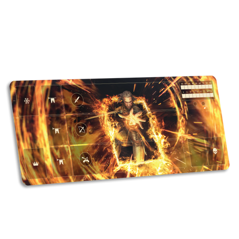 Gwent Geralt Playmat (1P) - PRE-ORDER - SHIPPING Q3