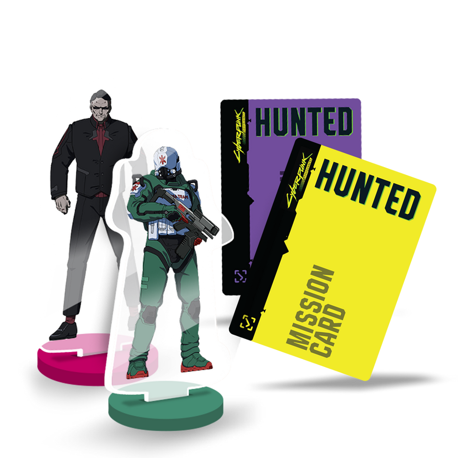 Cyberpunk: Edgerunners - Hunted - Exclusive Characters Promo Pack - ADD SAME LANGUAGE AS MAIN GAME IN YOUR CART!