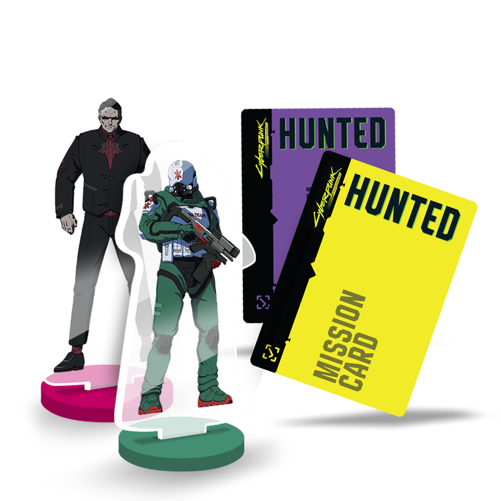 Cyberpunk: Edgerunners - Hunted - Exclusive Characters Promo Pack - ADD SAME LANGUAGE AS MAIN GAME IN YOUR CART!
