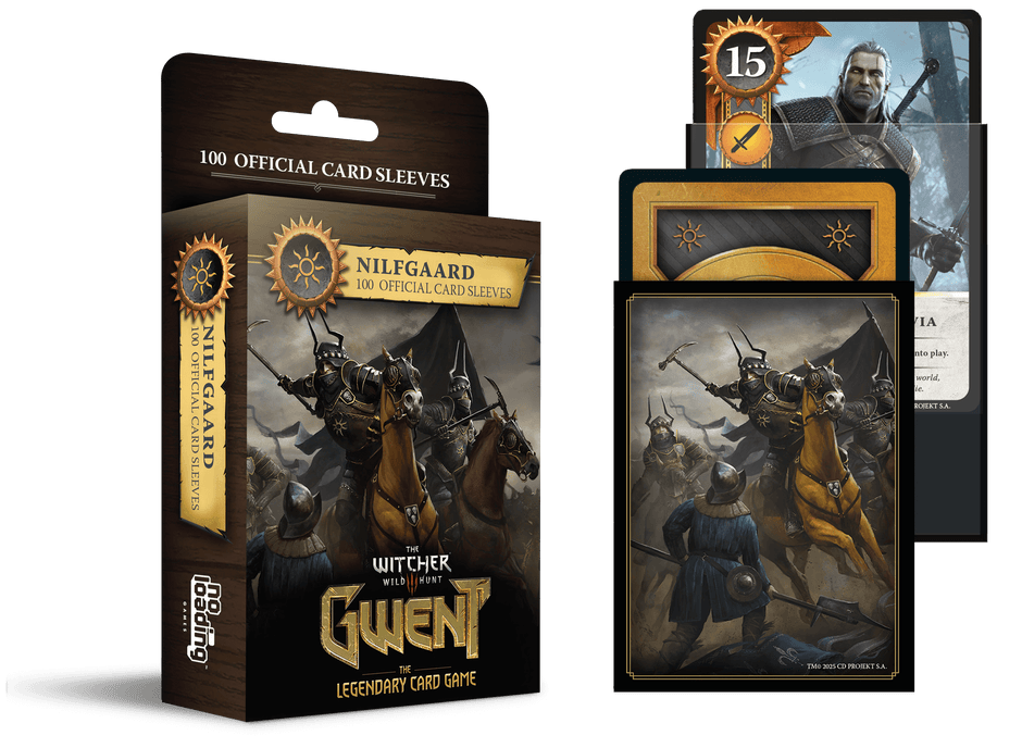 Gwent Nilfgaard Card Sleeves (100) Gwent Nilfgaard Card Sleeves (100)