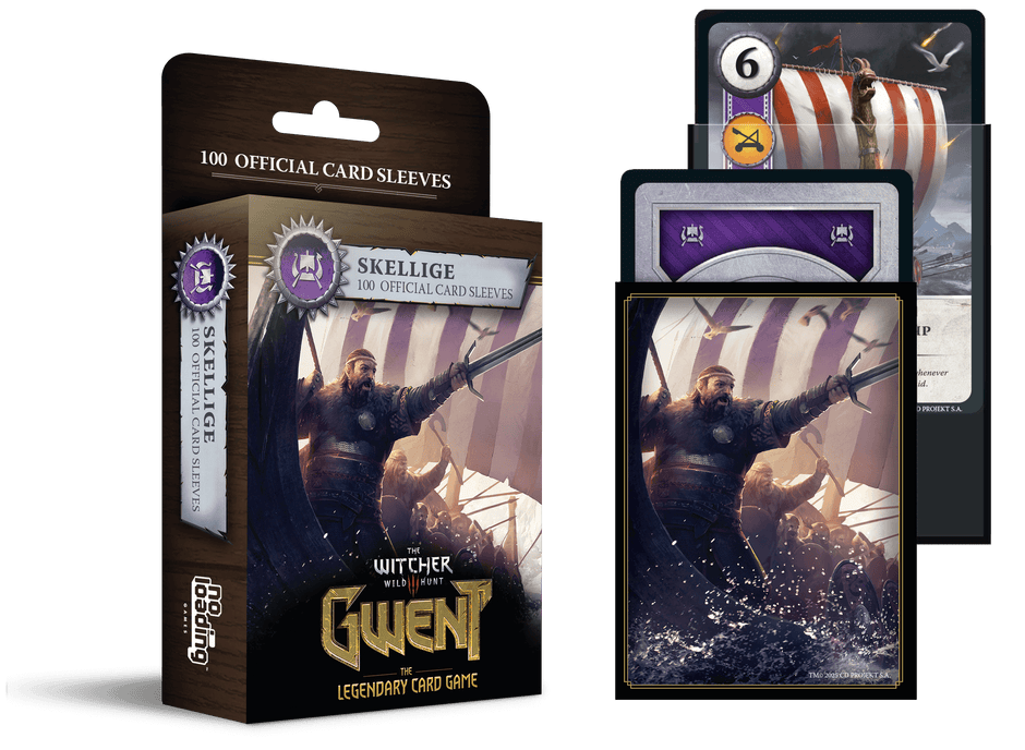 Gwent Skellige Card Sleeves (100) Gwent Skellige Card Sleeves (100)