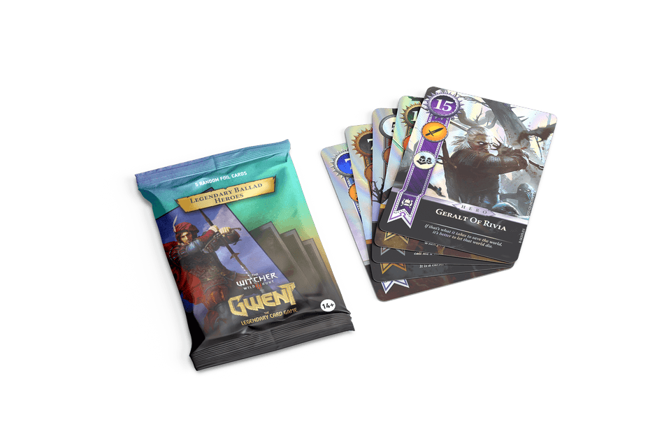 Gwent - Ballad Booster Pack (5 Random Foil Cards)