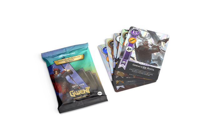 Gwent - Ballad Booster Pack (5 Foil Cards) - Special Offer inside!