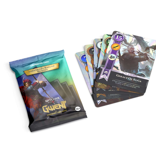 Gwent - Ballad Booster Pack (5 Foil Cards) - Special Offer inside!