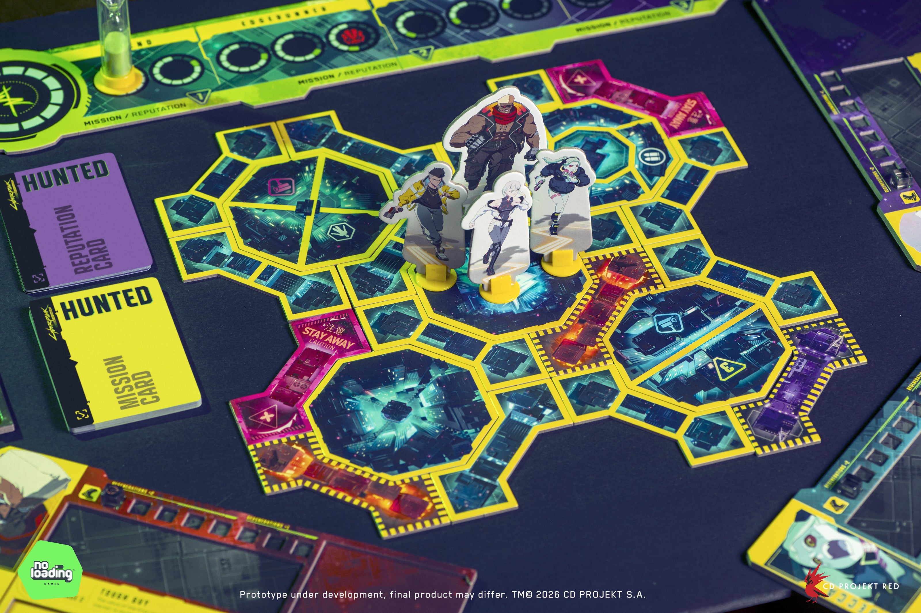 Cyberpunk: Edgerunners - Hunted Boardgame