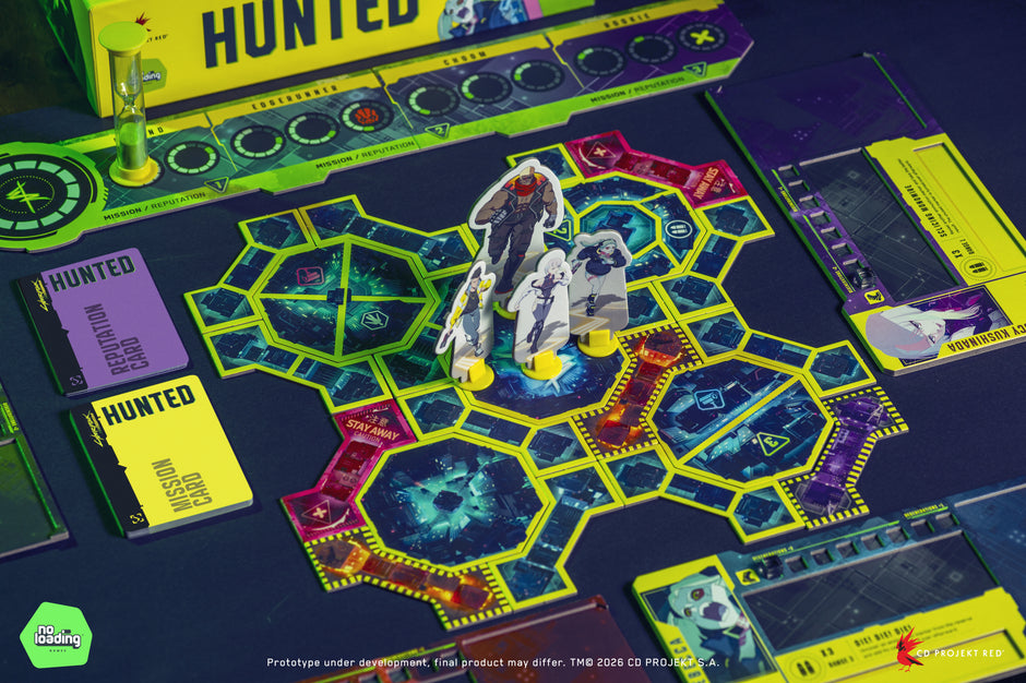 Cyberpunk: Edgerunners - Hunted Boardgame